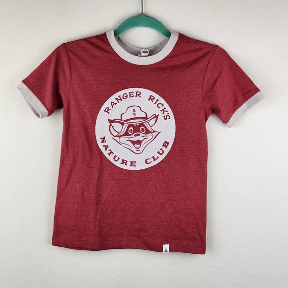 NWT The Landmark Project Ranger Rick's Short Sleeve Ringer Tee sz Youth S - Picture 1 of 10
